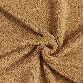 Faux Fur Teddy Fabric – caramel, 