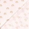 Double Gauze/Muslin Watercolor rainbows Digital Print – ivory,  thumbnail number 4