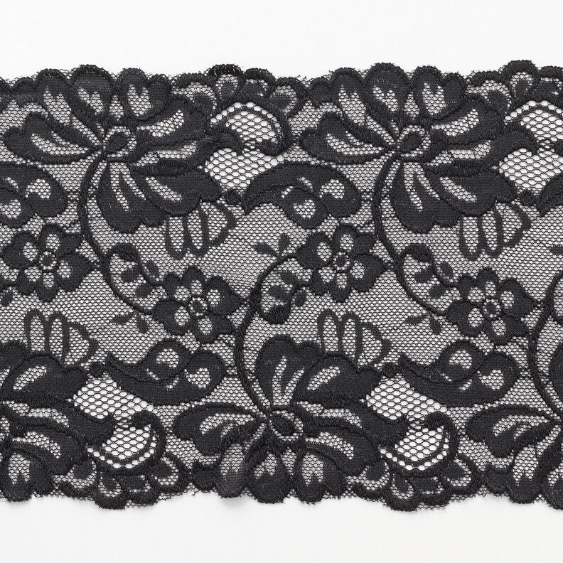 Elastic lace [150 mm] – black,  image number 1