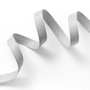 Webbing Metallic [9 mm] – silver/metallic silver, 