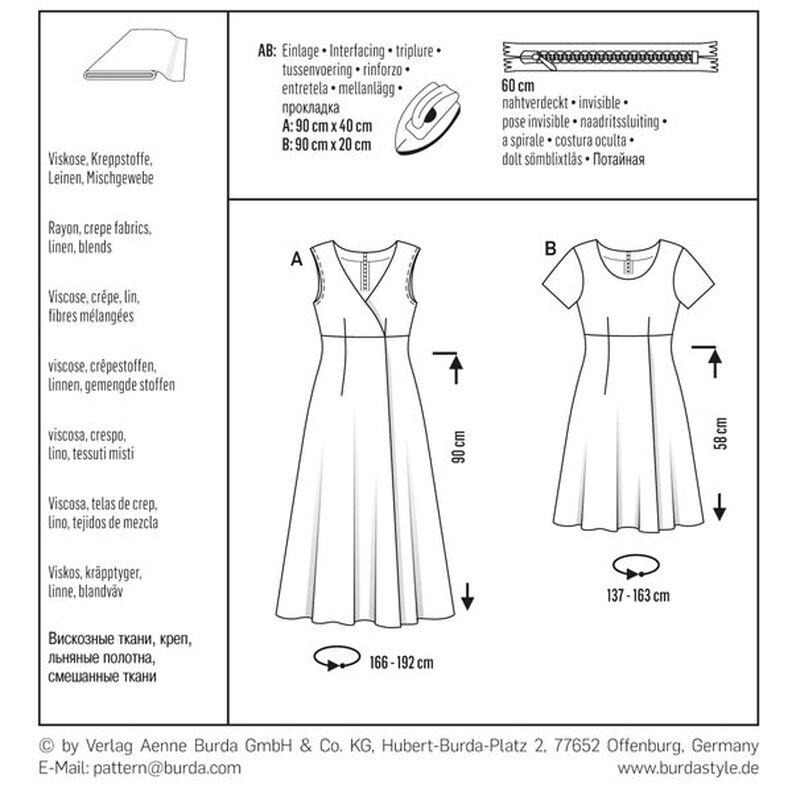 Dress, Burda 6496,  image number 5