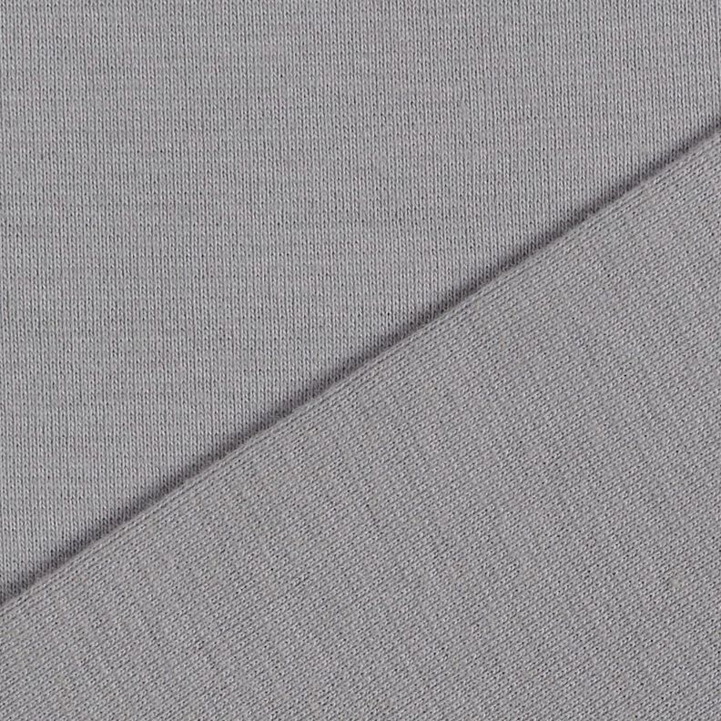 GOTS Cotton Ribbing | Tula – silver grey,  image number 3