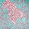 Beachwear hammam towel jacquard ornaments – peppermint/purple,  thumbnail number 1