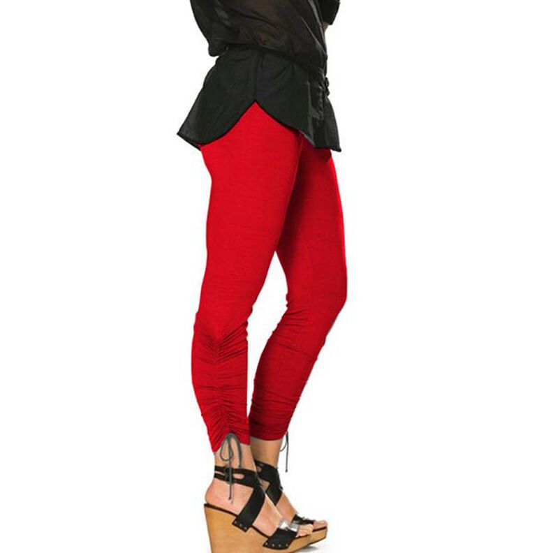 Medium Viscose Jersey – chili, image number 3