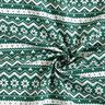 Cotton Poplin Norwegian pattern – fir green,  thumbnail number 3