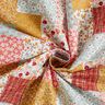 Cotton Cretonne patchwork-look – white/salmon,  thumbnail number 4