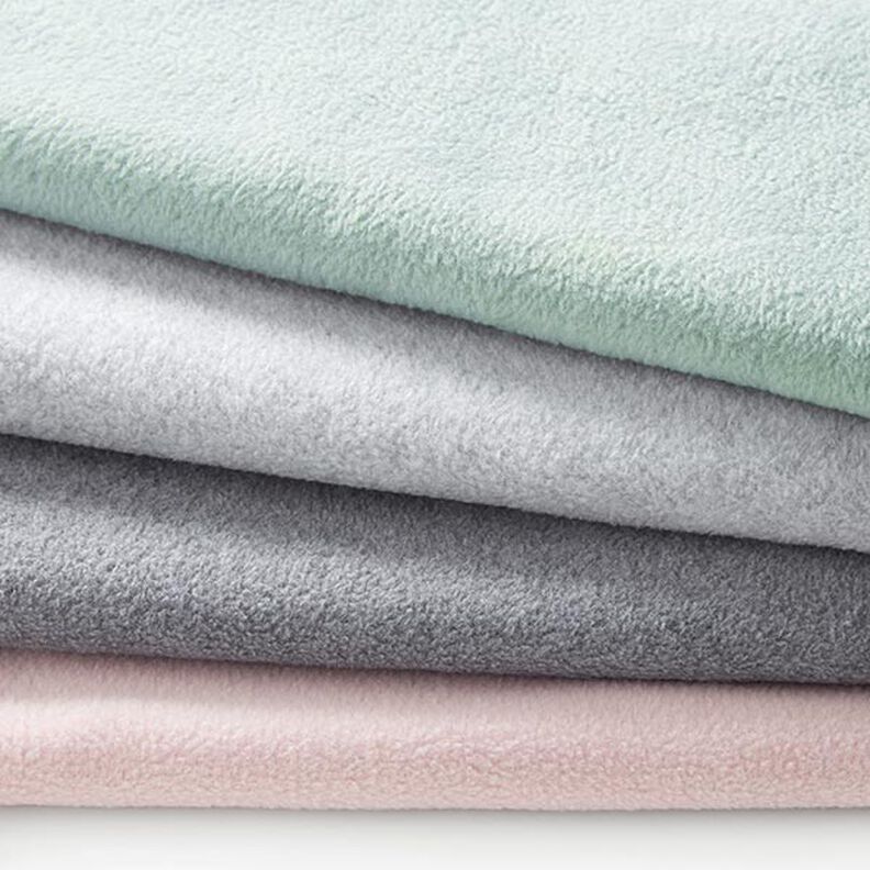 Anti-Pilling Fleece Mottled – light grey,  image number 4