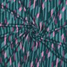 Ponte Roma Jersey abstract diamonds – petrol/pink,  thumbnail number 3