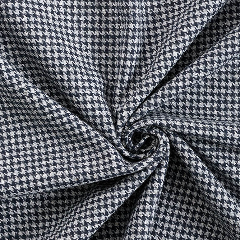 Gingham Check Coating Fabric – navy blue,  image number 3