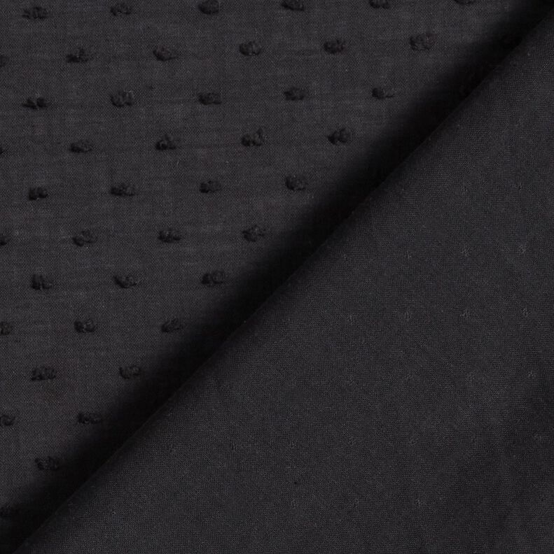 Cotton Batiste Dobby – black, image number 3