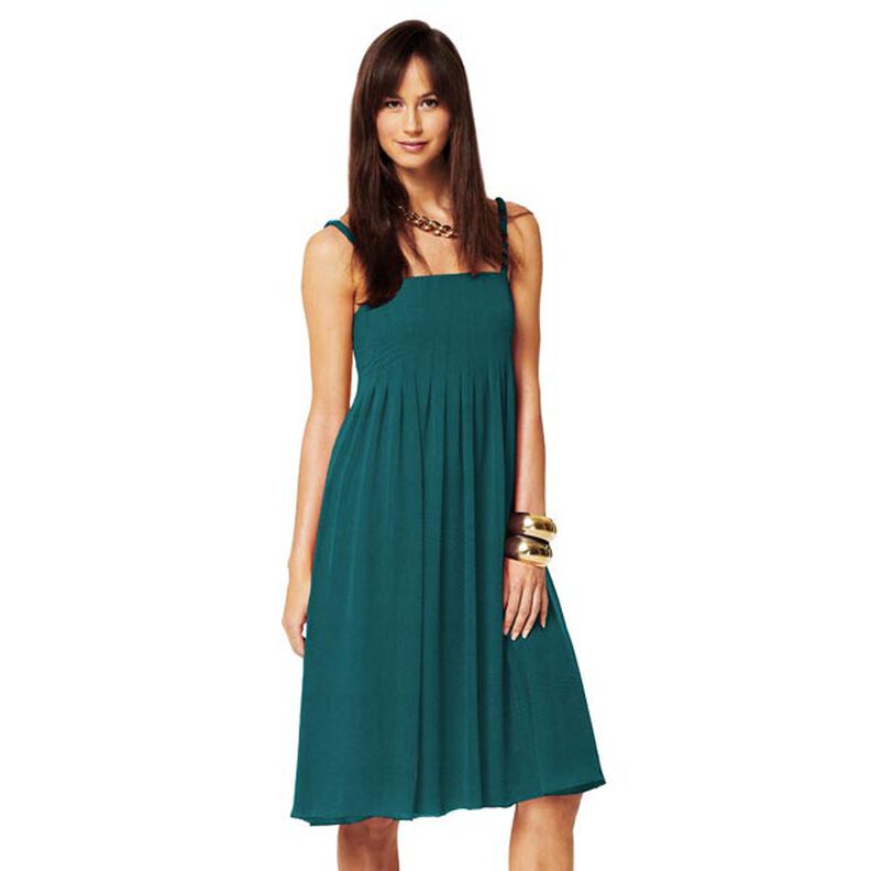 Medium Viscose Jersey – petrol,  image number 4