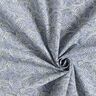 Shirting Fabric overlapping paisley – indigo/olive,  thumbnail number 3