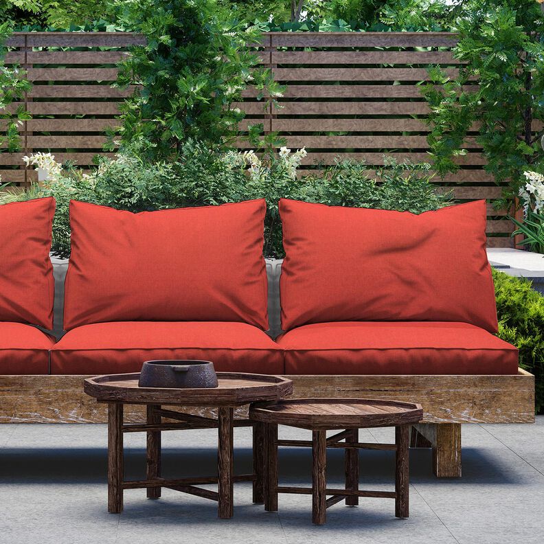 Outdoor Fabric Canvas Plain – terracotta,  image number 5