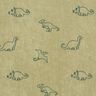 terry cloth jersey Dinosaurs – greige,  thumbnail number 1