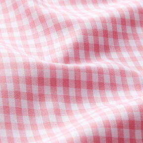 Cotton Vichy check 0,5 cm – pink/white, 