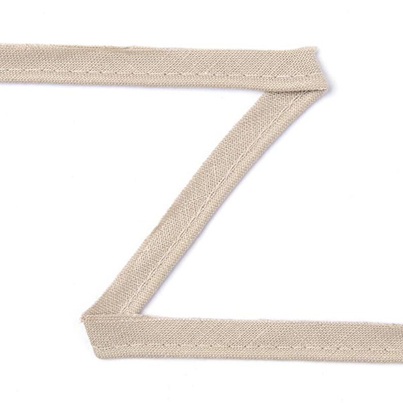 Linen Piping [10 mm] - beige,  image number 1