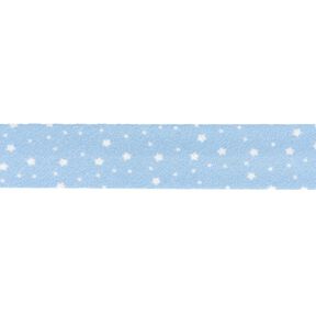Bias binding Stars Organic cotton [20 mm] – light blue, 