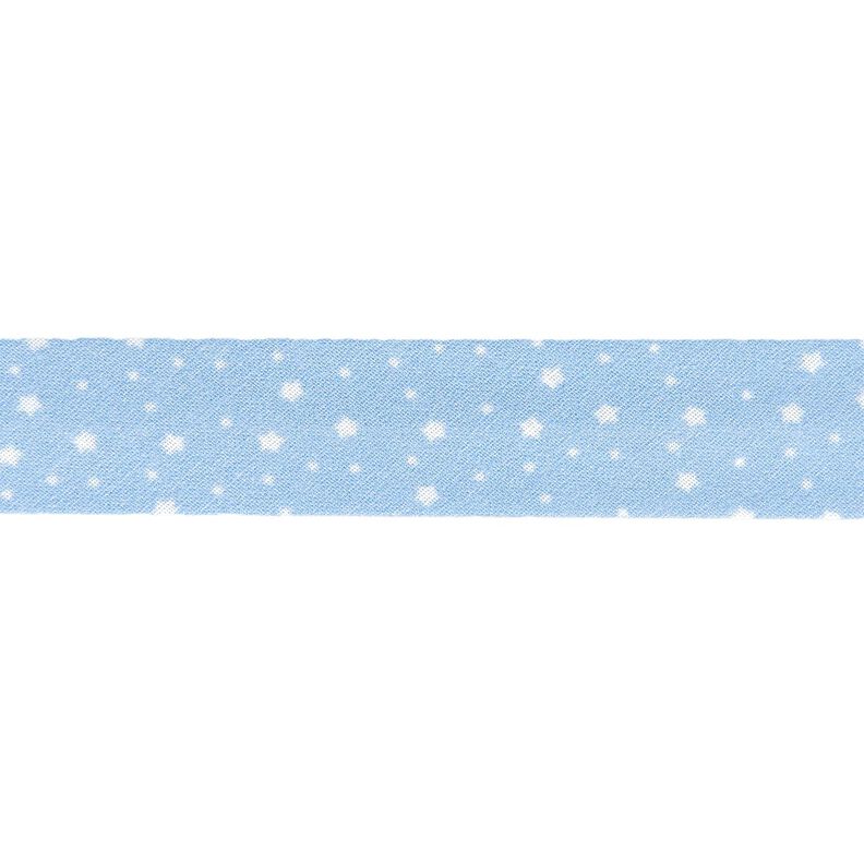Bias binding Stars Organic cotton [20 mm] – light blue,  image number 1