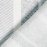 Snake pattern satin lining fabric – white/silver grey,  thumbnail number 4