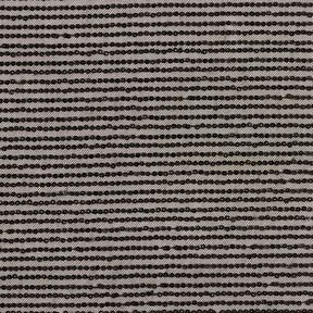 Sequin fabric vertical stripes – black, 