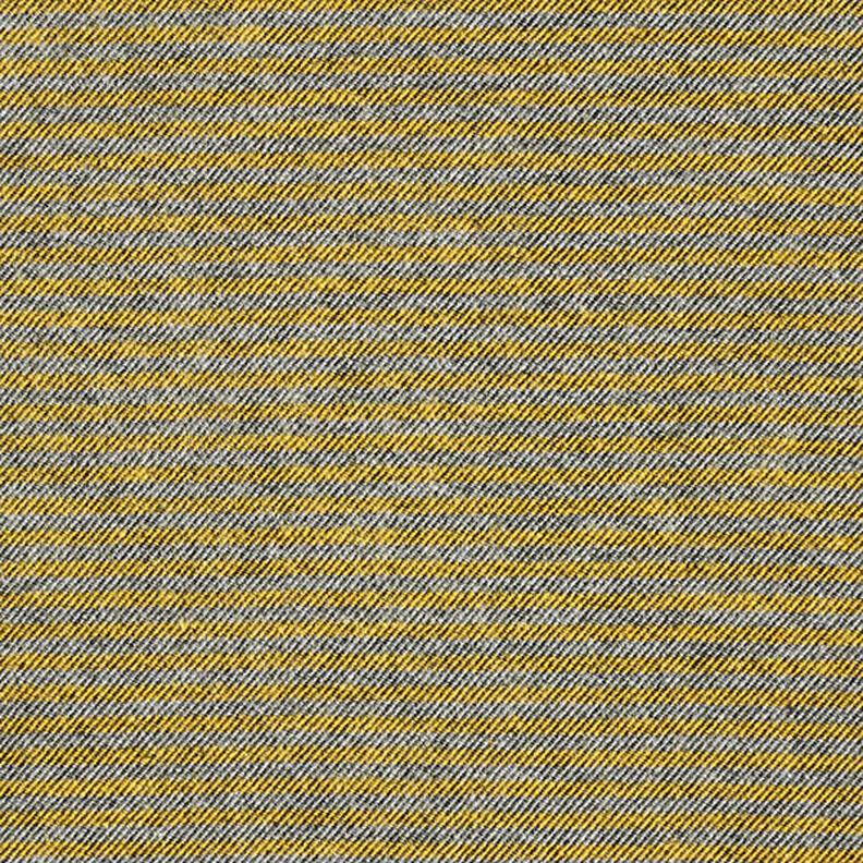 striped trouser fabric – yellow/grey,  image number 1