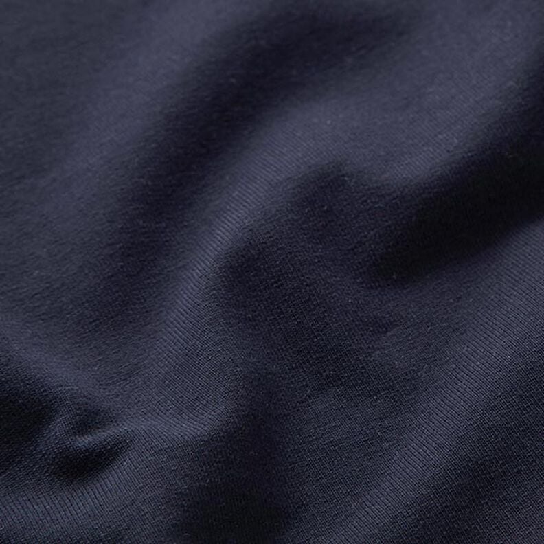 Light French Terry Plain – midnight blue,  image number 3