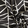 Decor Fabric Half Panama Abstract Lines – ivory/black,  thumbnail number 3