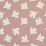 Raincoat Fabric birds Digital Print – light dusky pink,  thumbnail number 1
