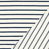 terry cloth jersey Stripes – ivory/midnight blue,  thumbnail number 4