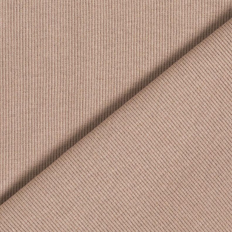 2x2 Ribbing Plain – dark taupe,  image number 3