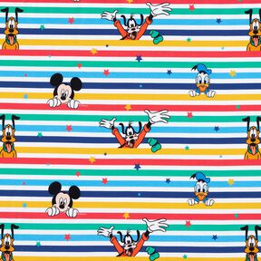 Cotton Jersey Mickey Mouse and his friends | Disney – white, 