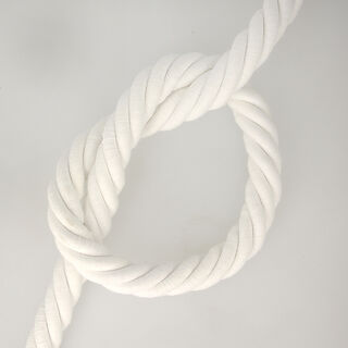 Cotton cord  – white, 