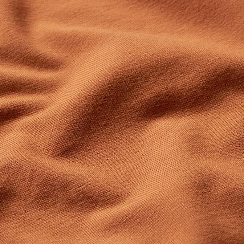 Medium Cotton Jersey Plain – terracotta,  image number 2