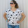 FRAU MIA - loose raglan blouse, Studio Schnittreif  | XS -  XL,  thumbnail number 2