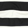 Decor Fabric Canvas cheerful stripes – black/white,  thumbnail number 2