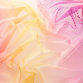 Soft Mesh Rainbow Ombre – pink/yellow, 