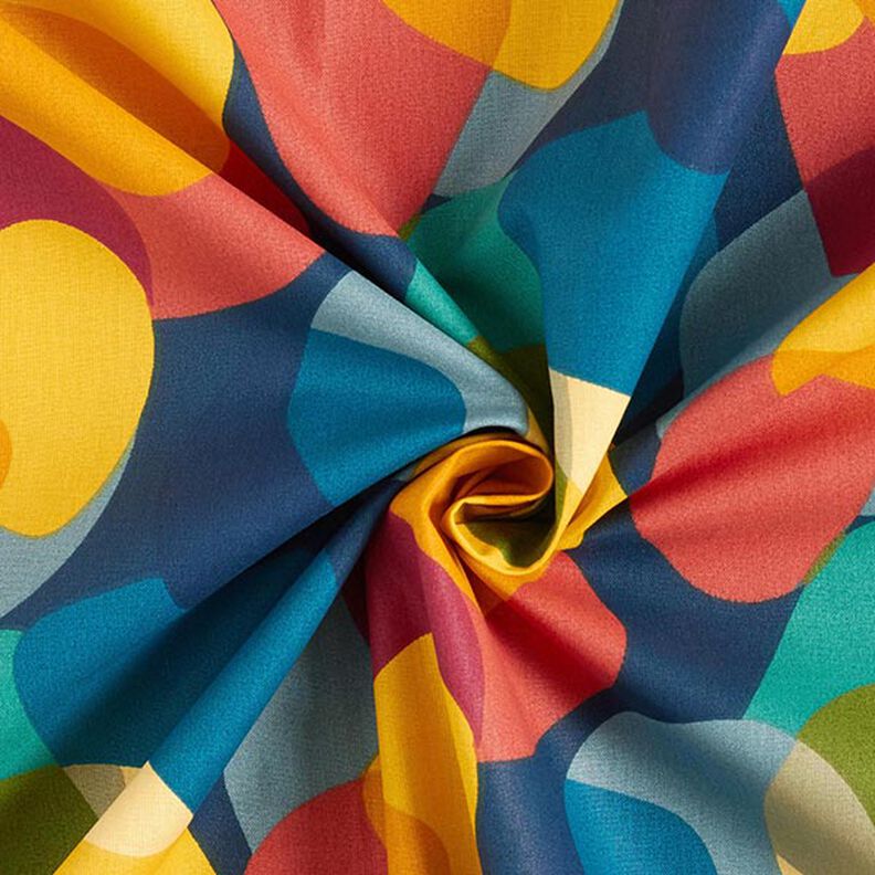 Cotton Cretonne Retro Circles,  image number 4