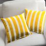 Outdoor Fabric Acrisol Listado – offwhite/yellow,  thumbnail number 4