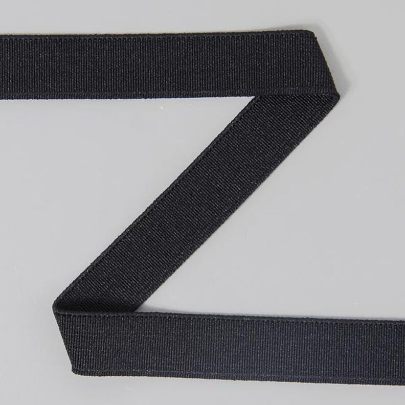 Smooth elastic tape 580 – black | YKK,  image number 1