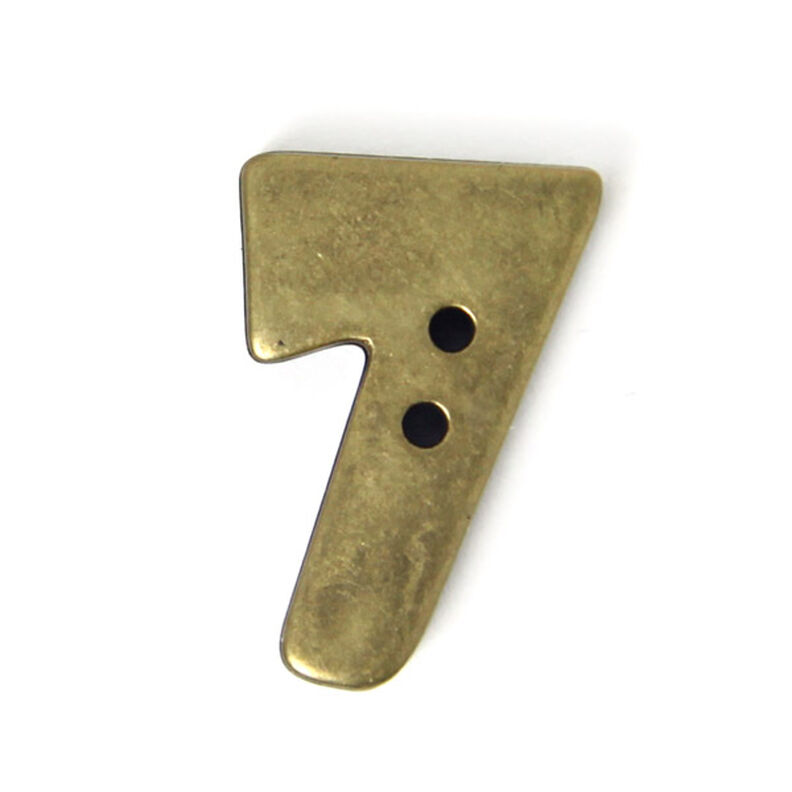 Numeral 7 – Metal-look,  image number 1