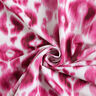 GOTS French terry batik leopard print | TCC x LOOKS by Wolfgang Joop – purple/white,  thumbnail number 5