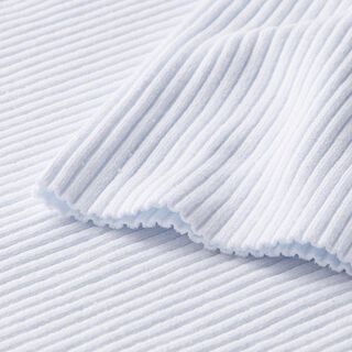 Heavy Hipster Jacket Cuff Ribbing – white, 