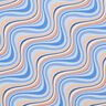 Fine Viscose Weave waves – light blue,  thumbnail number 1