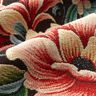 Decor Fabric Tapestry Fabric dreamy flowers – black/red,  thumbnail number 2