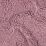 Faux Fur Heart Pattern | Poppy Fabrics – dark dusky pink,  thumbnail number 2