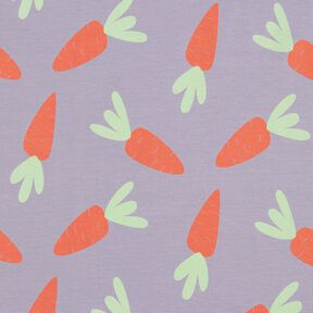 French Terry large carrots – mauve, 