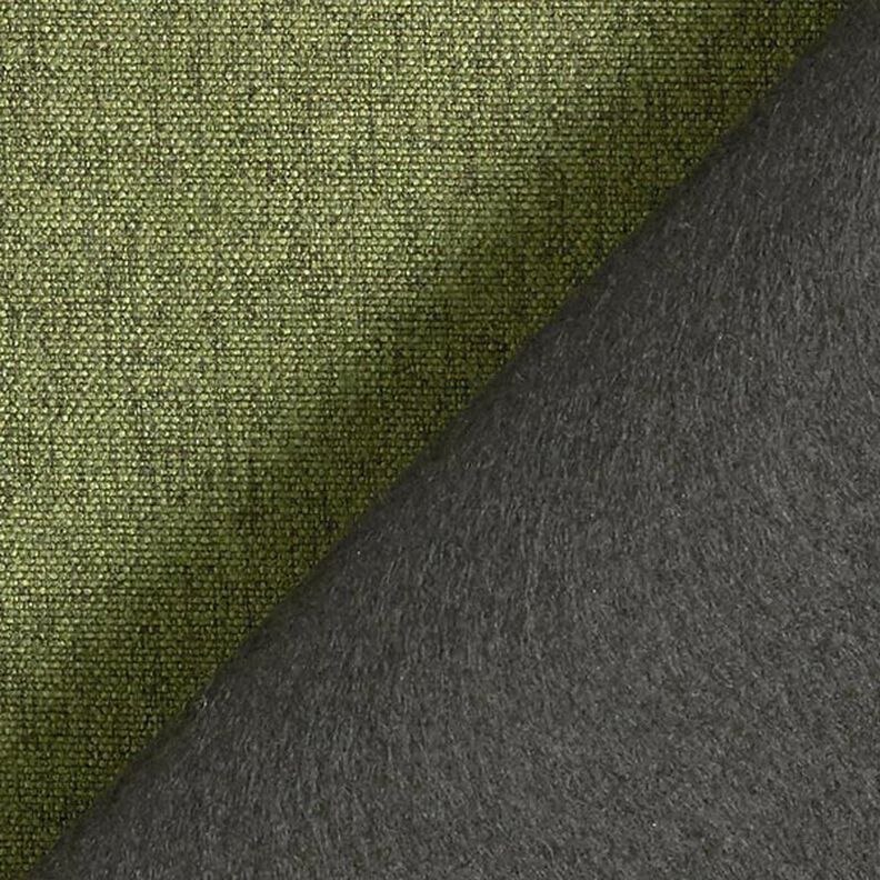 Fine melange upholstery fabric – dark olive, image number 3