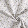 Double Gauze/Muslin Abstract Floral Print – white/yellow olive,  thumbnail number 3