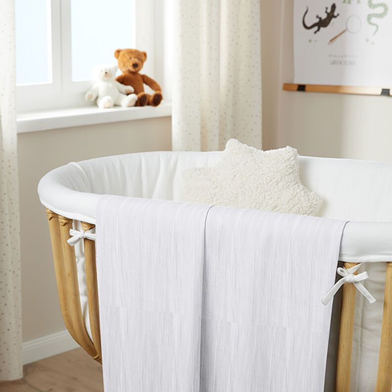 Cotton Muslin 280 cm – white,  image number 8