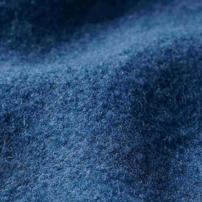 Fulled woollen loden – indigo,  image number 2